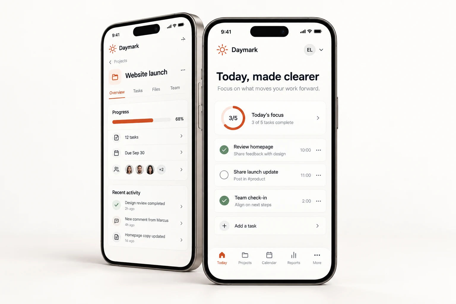 Daymark mobile workspace